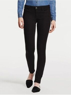 DL1961 Riker Florence Instasculpt Black Skinny Jeans 31